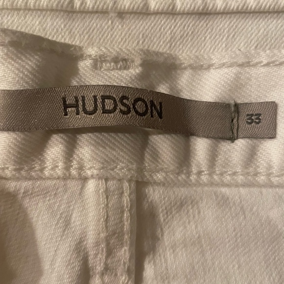 Hudson Jeans White Jean Shorts - Picture 11 of 13